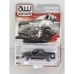 Auto World 1:64 Ford F-150 Lariat 2020 lead foot gray